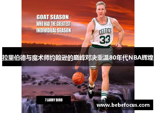 拉里伯德与魔术师约翰逊的巅峰对决重温80年代NBA辉煌 拉里伯德与魔术师约翰逊的巅峰对决重温80年代NBA辉煌
